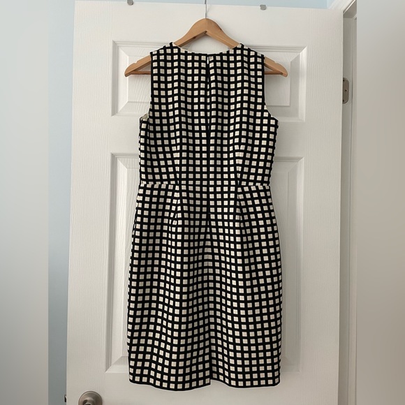 J. Crew windowpane sheath Dress 6P - Picture 3 of 5